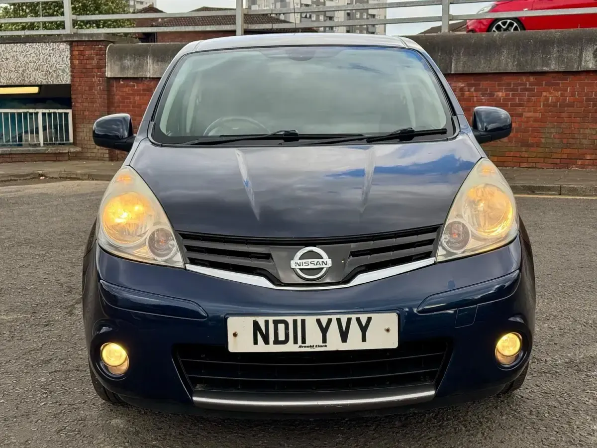 Used Nissan Note N-TEC 2011 Blue Hatchback
