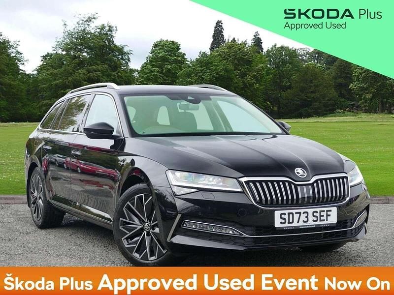 Black magic pearl effect Used 2024 Skoda Superb LAURIN & KLEMENT Estate | £32,595 (Expensive) - Image 1/3