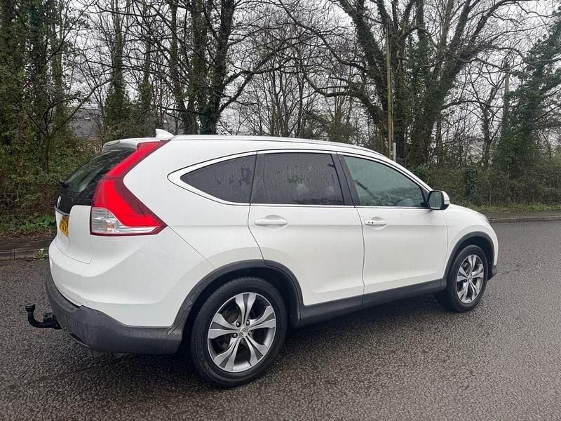 Used Honda CR-V EX 2013 White SUV