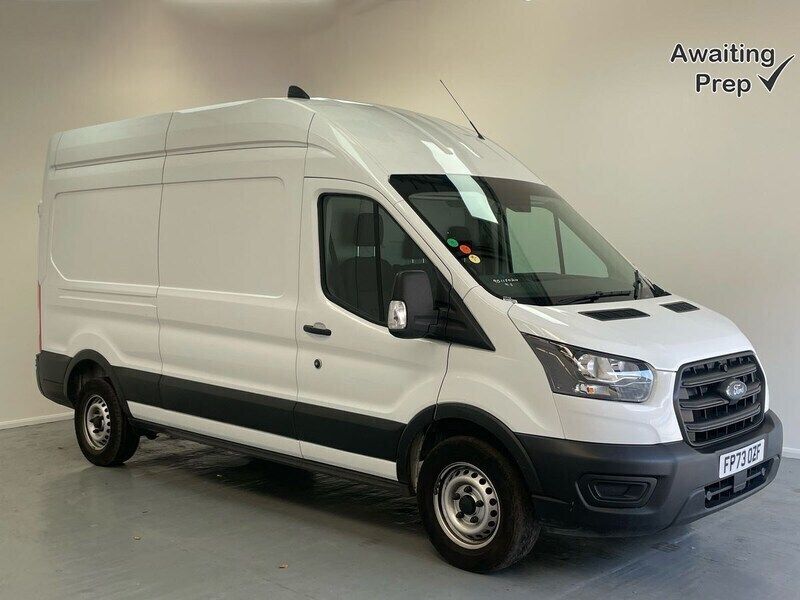 White Used 2024 Ford Transit S Van | £18,450 (Fair price) - Image 1/3