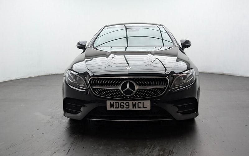 Used Mercedes E220 AMG Line Premium 194 HP (142 kW) 2020 Black Coupe