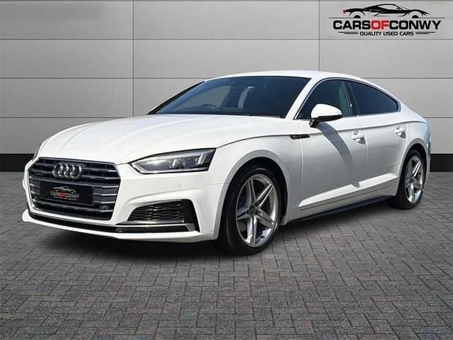 Used Audi A5 Sportback S-Line 190 HP (139 kW) 2017 White Hatchback