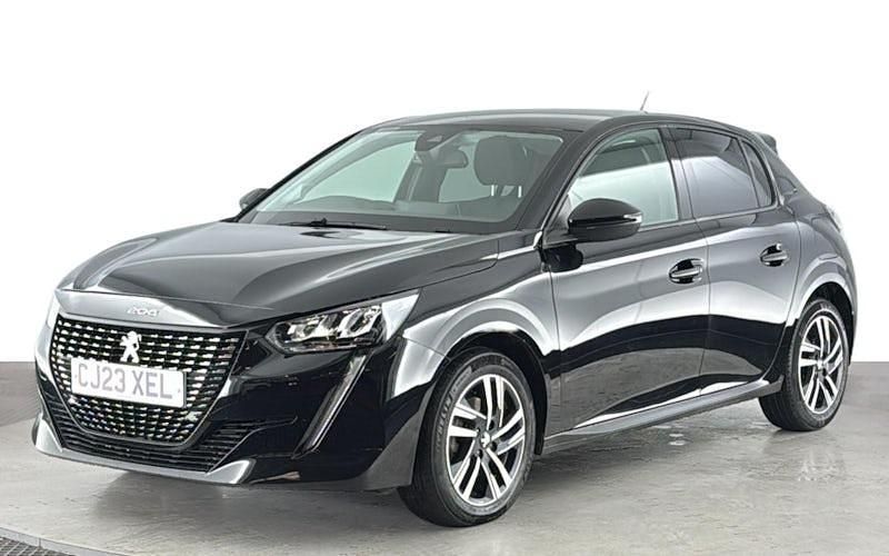 Used Peugeot 208 Allure+ 102 HP (75 kW) 2023 Black Hatchback
