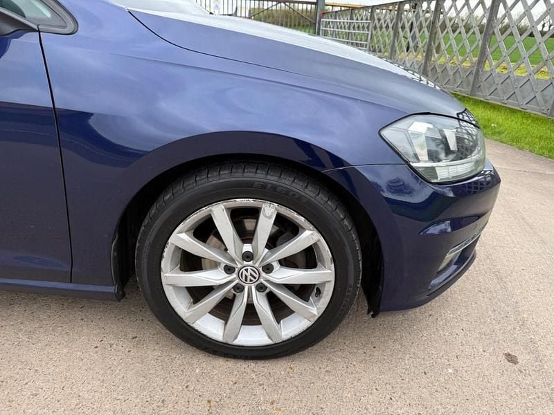 Begagnad VW Golf VII GT 2018 Blå Halvkombi