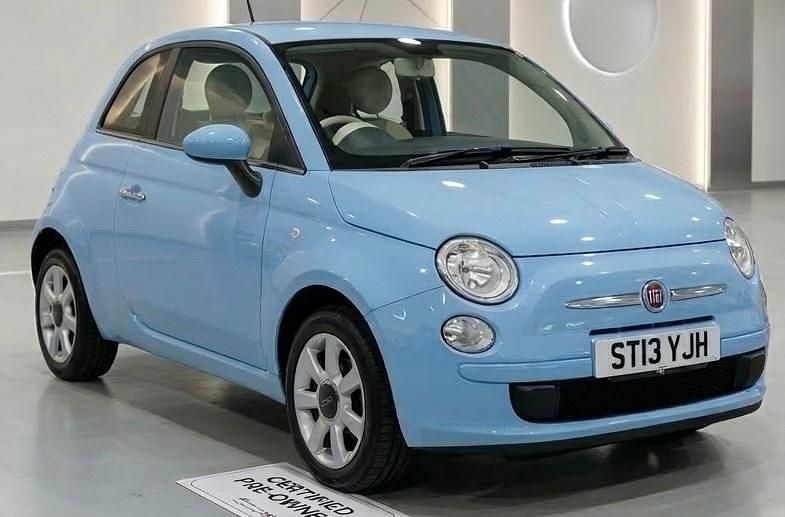 Used Fiat 500 Pop 69 HP (50 kW) 2013 Blue Hatchback