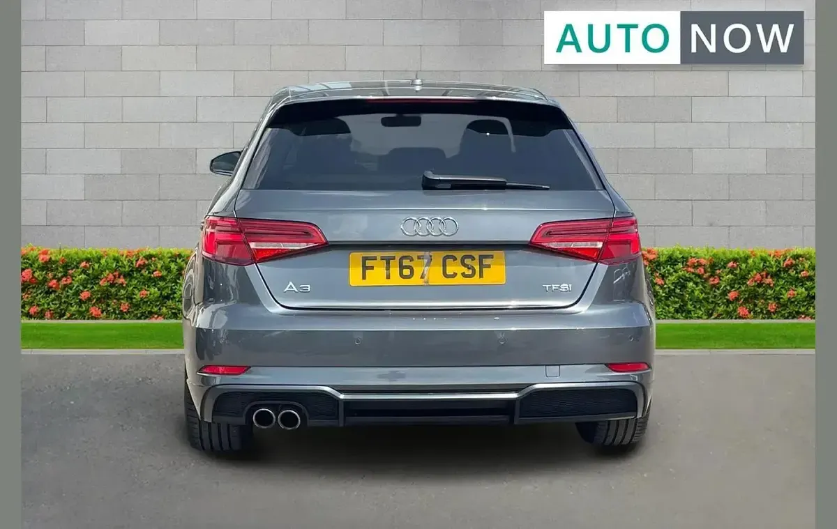 Used Audi A3 Black Edition 150 HP (110 kW) 2018 Grey Sedan