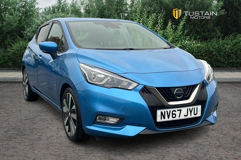 Blue Used 2018 Nissan Micra S Hatchback | £9,299 (Fair price) - Image 1/4