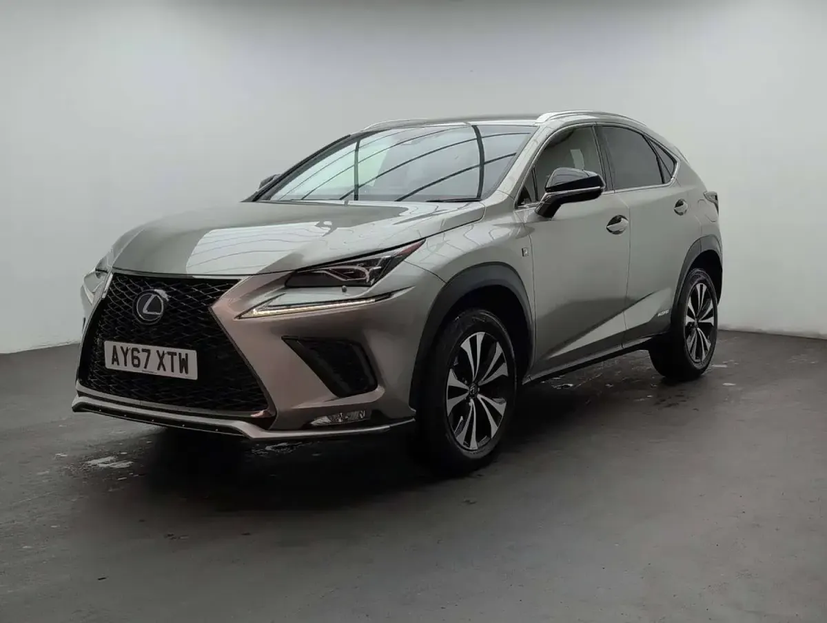 Used Lexus NX300h Sport Line 194 HP (142 kW) 2018 Silver SUV