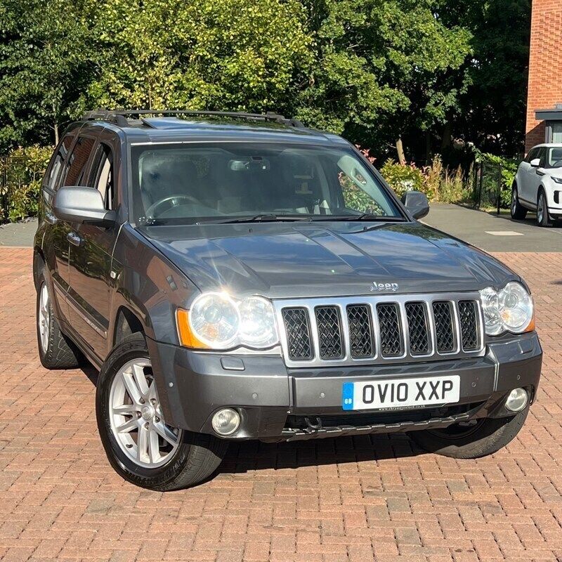 Grey Used 2010 Jeep Grand Cherokee Overland SUV | £3,995 - Image 1/4