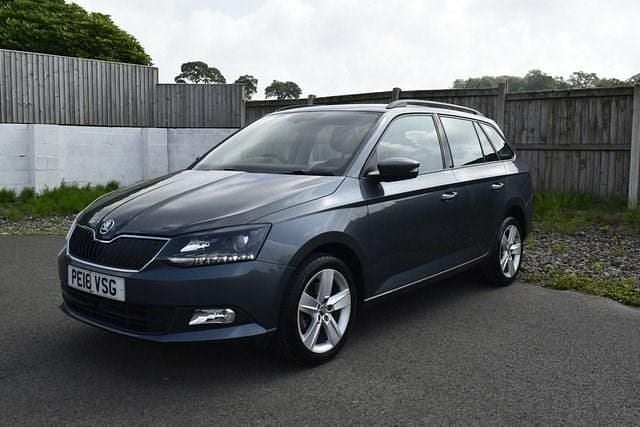 Used Skoda Fabia SE L 110 HP (80 kW) 2018 Grey Hatchback