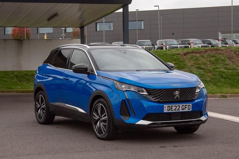 Blue Used 2022 Peugeot 3008 Premium Hatchback | £19,799 (Fair price) - Image 1/4