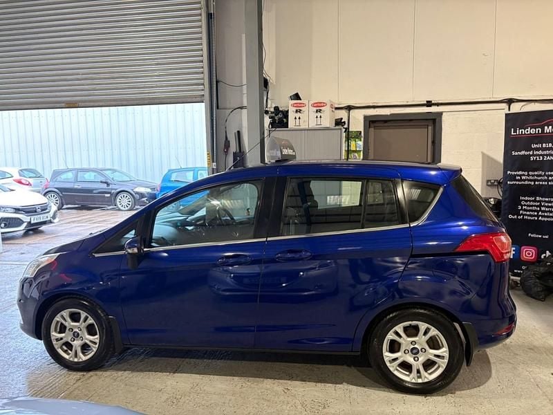 Used Ford B-MAX Zetec 2014 Blue MPV