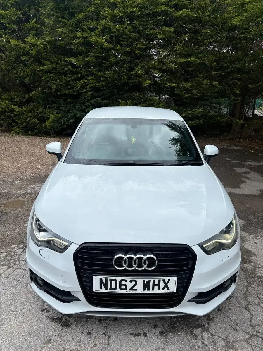 Used Audi A1 Black Edition 143 HP (105 kW) 2013 White Hatchback