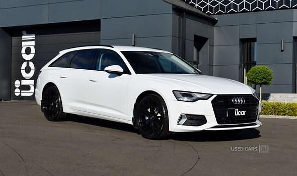 White Used 2022 Audi A6 Sport Estate | £27,995 (Good price) - Image 1/4