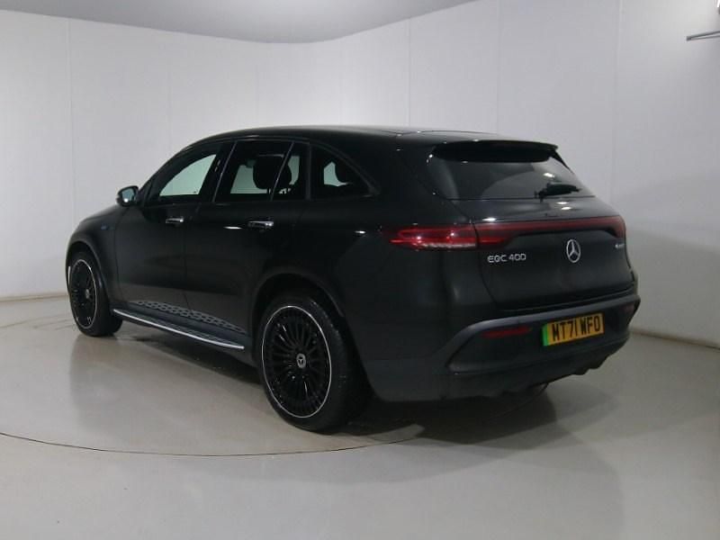 Used Mercedes EQC400 AMG Line Premium Plus 300 kW (408 HP) 2022 Black SUV
