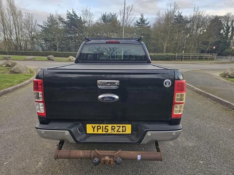 Używany Ford Ranger Limited 2015 Czarny Pickup