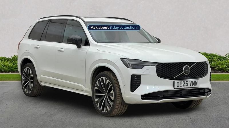White Used 2025 Volvo XC90 Ultra SUV | £59,499 - Image 1/4