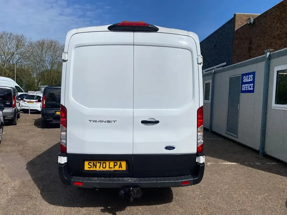 Used Ford Transit 130 HP (95 kW) 2020 White Van