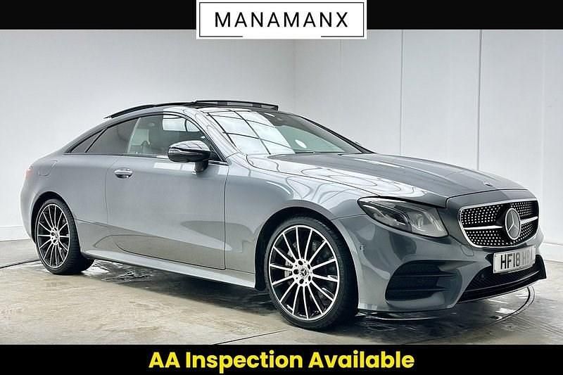 Grey Used 2018 Mercedes E300 AMG line Coupe | £25,990 (Fair price) - Image 1/4