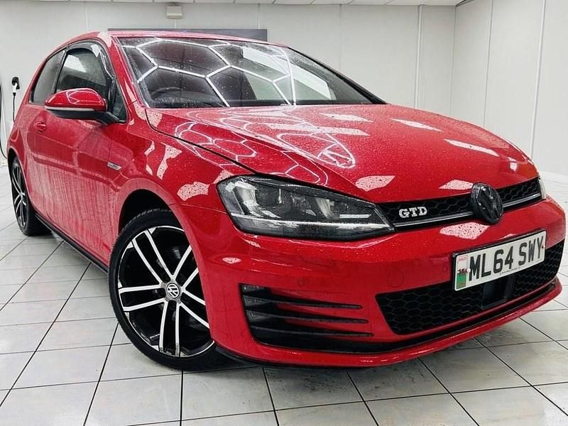 Used VW Golf VII GTD 2014 Red Hatchback