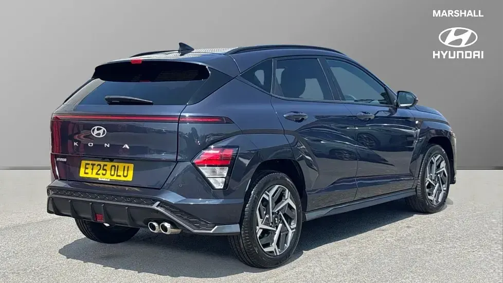 Used Hyundai Kona N Line 138 HP (101 kW) 2025 Blue SUV