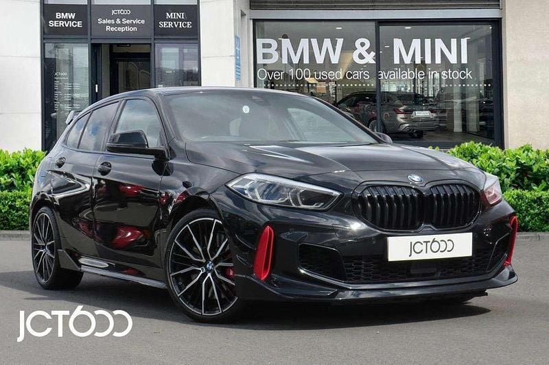 Black Used 2023 BMW 128 Comfort Edition Hatchback | £25,950 (Fair price) - Image 1/4