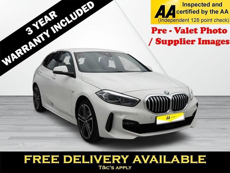 White Used 2022 BMW 118 M Sport Hatchback | £19,395 (Fair price) - Image 1/3