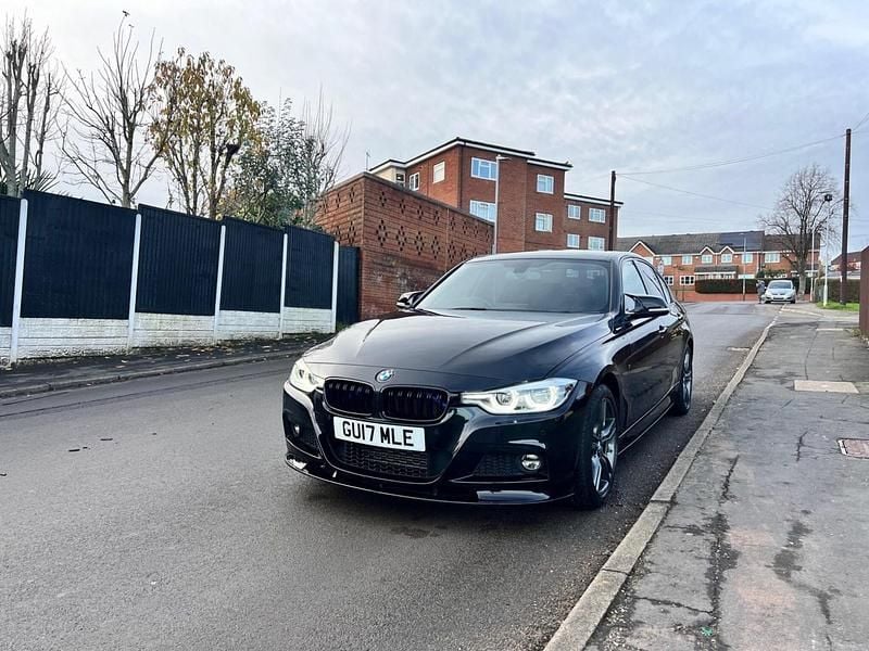 Used BMW 320 M Sport 2017 Black Sedan