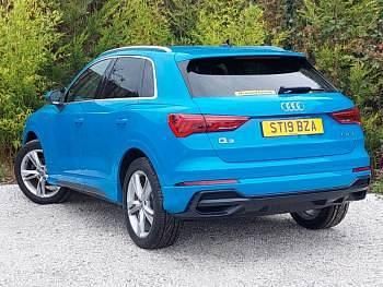Used Audi Q3 S-Line 150 HP (110 kW) 2019 Blue SUV