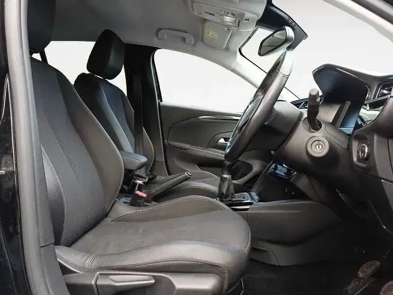 Used Vauxhall Corsa Edition 75 HP (55 kW) 2022 Black Hatchback