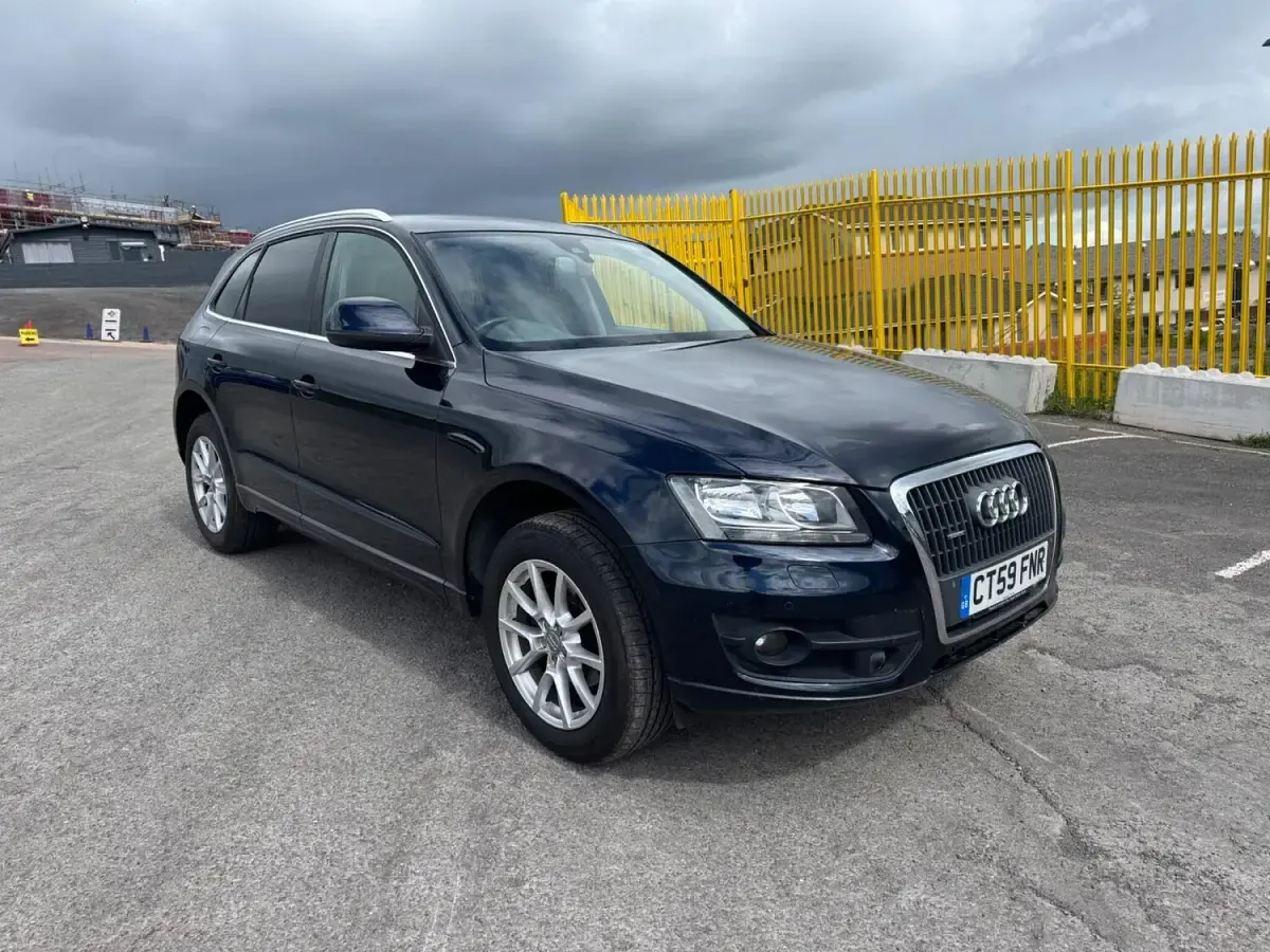 Used Audi Q5 170 HP (125 kW) 2009 Blue SUV