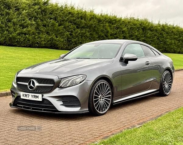 Used Mercedes E220 AMG line 2017 Grey Coupe