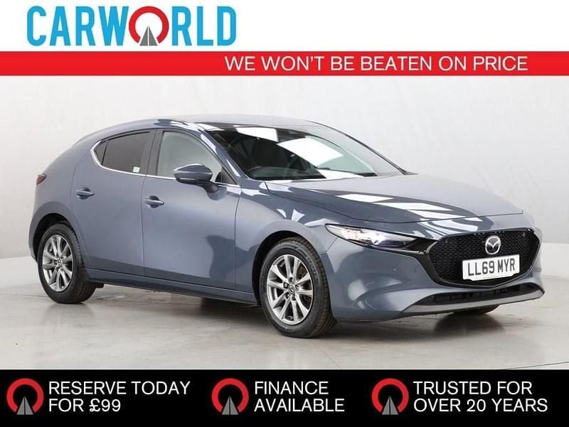 Grey Used 2019 Mazda 3 Hatchback | £10,612 (Fair price) - Image 1/3