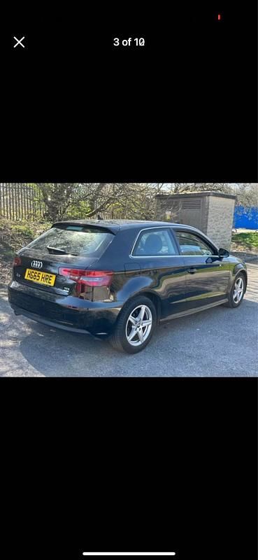 Used Audi A3 2016 Black Hatchback