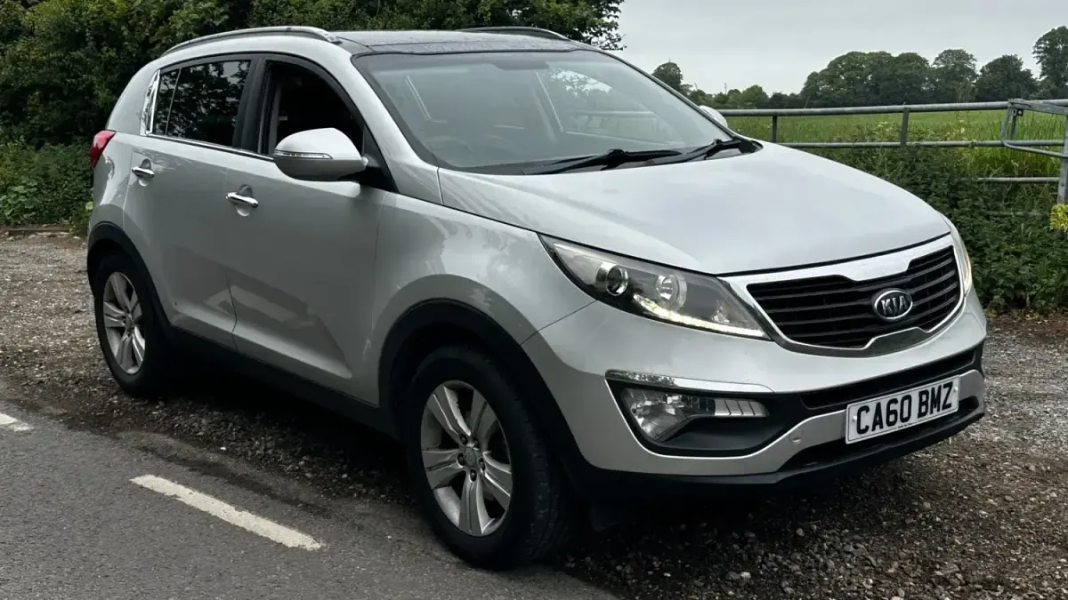 Używany Kia Sportage 114 KM (83 kW) 2011 Srebrny SUV