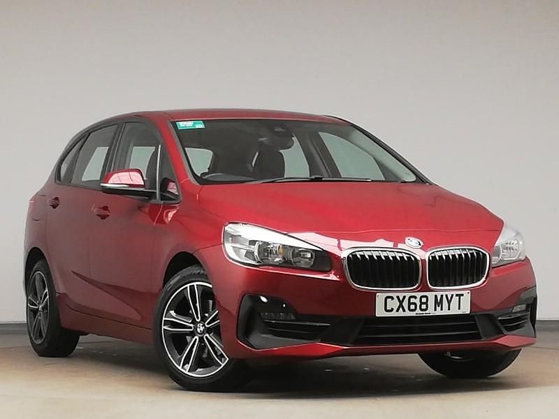 Red Used 2018 BMW 218 Sport Line Hatchback | £11,998 (Fair price) - Image 1/4