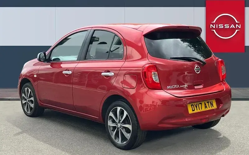 Used Nissan Micra N-TEC 80 HP (58 kW) 2016 Red Hatchback