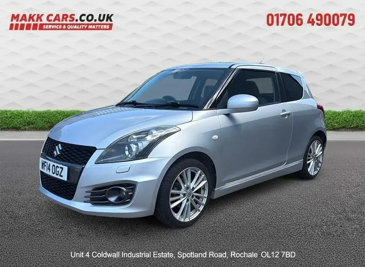 Used Suzuki Swift Sport 136 HP (100 kW) 2014 Silver Hatchback