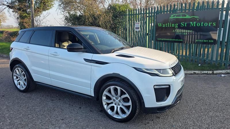Used Land Rover Range Rover evoque HSE Dynamic 180 HP (132 kW) 2018 White SUV