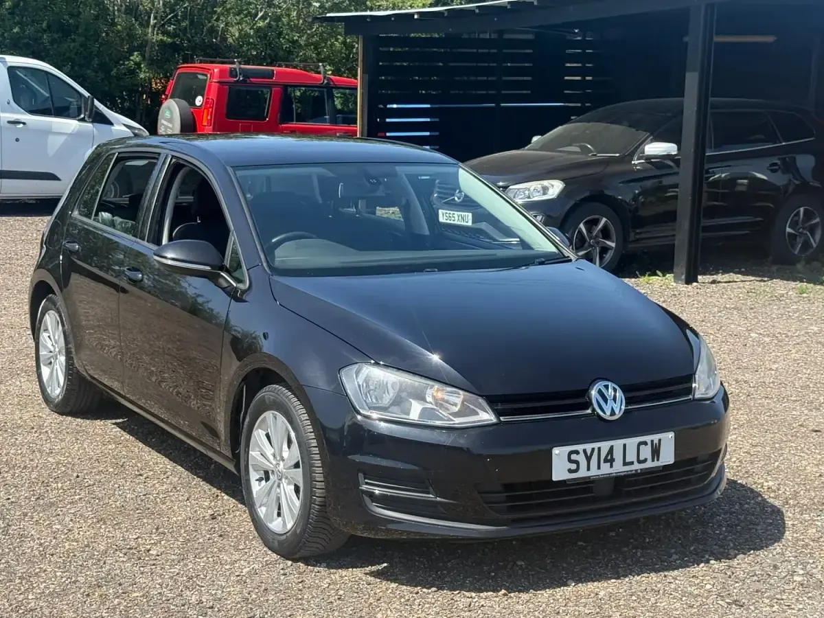 Used VW Golf VII SE 2014 Black Hatchback