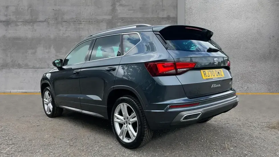 Used Seat Ateca FR 150 HP (110 kW) 2020 Rodium grey SUV