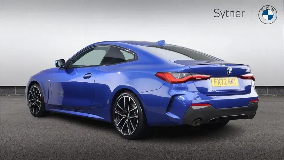 Used BMW 420 Coupé M Sport 181 HP (133 kW) 2022 Blue Coupe