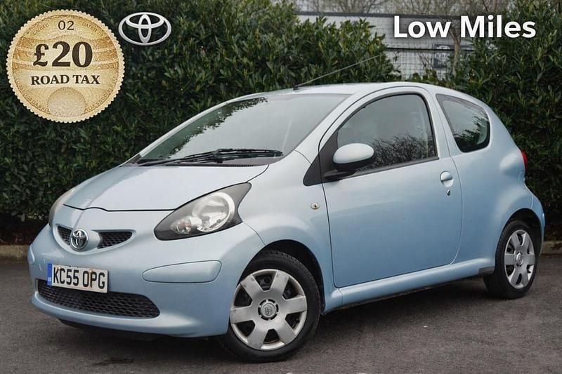 Used Toyota Aygo 2005 Blue Hatchback