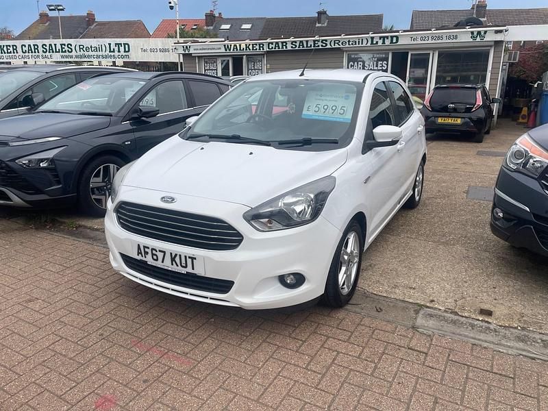 White Used 2017 Ford Ka Plus Zetec Hatchback | £5,995 (Fair price) - Image 1/4