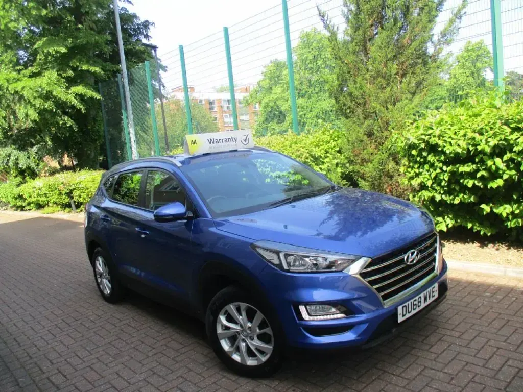 Used Hyundai Tucson SE 177 HP (130 kW) 2018 Blue SUV