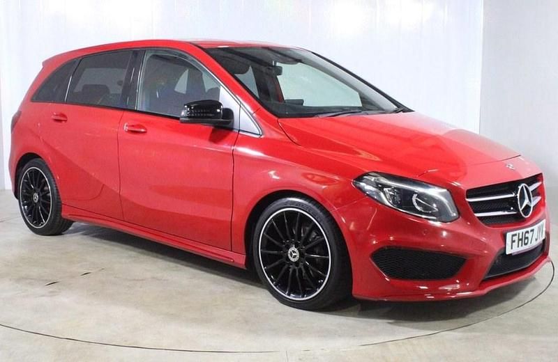 Red Used 2017 Mercedes B180 AMG line MPV | £11,000 (Fair price) - Image 1/3