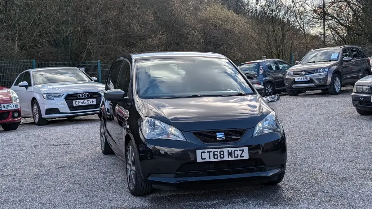 Used Seat Mii FR-Line 75 HP (55 kW) 2019 Black Hatchback