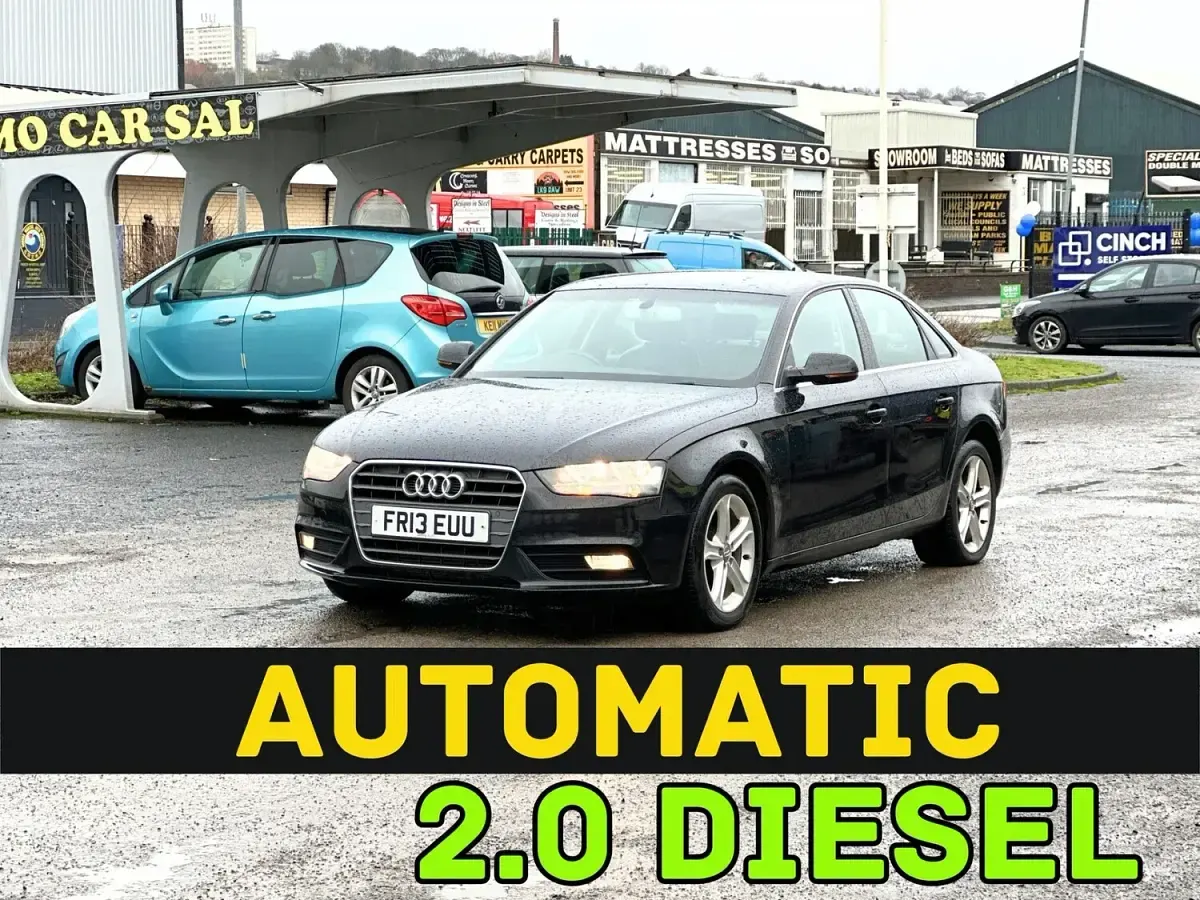 Used Audi A4 143 HP (105 kW) 2013 Black Sedan