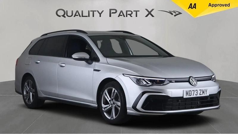 Silver Used 2023 VW Golf VIII R-line Estate | £21,760 (Fair price) - Image 1/3