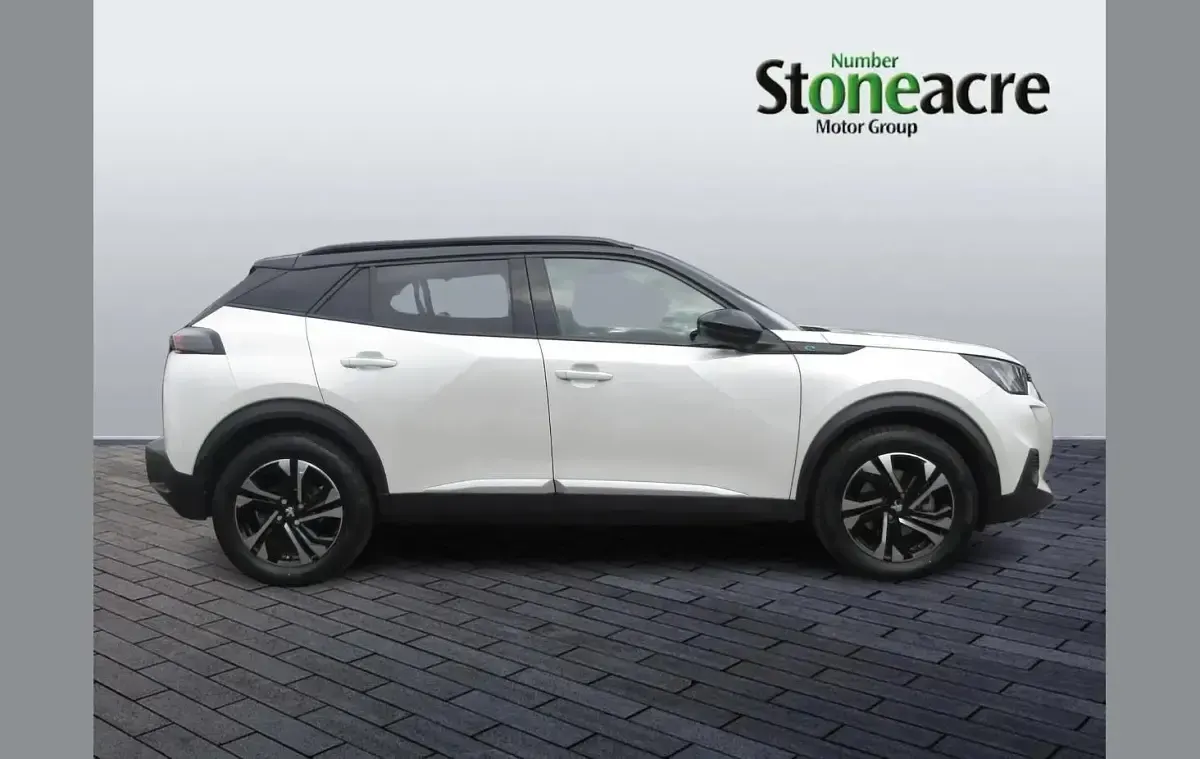 Used Peugeot e-2008 GTi 100 kW (136 HP) 2023 White SUV